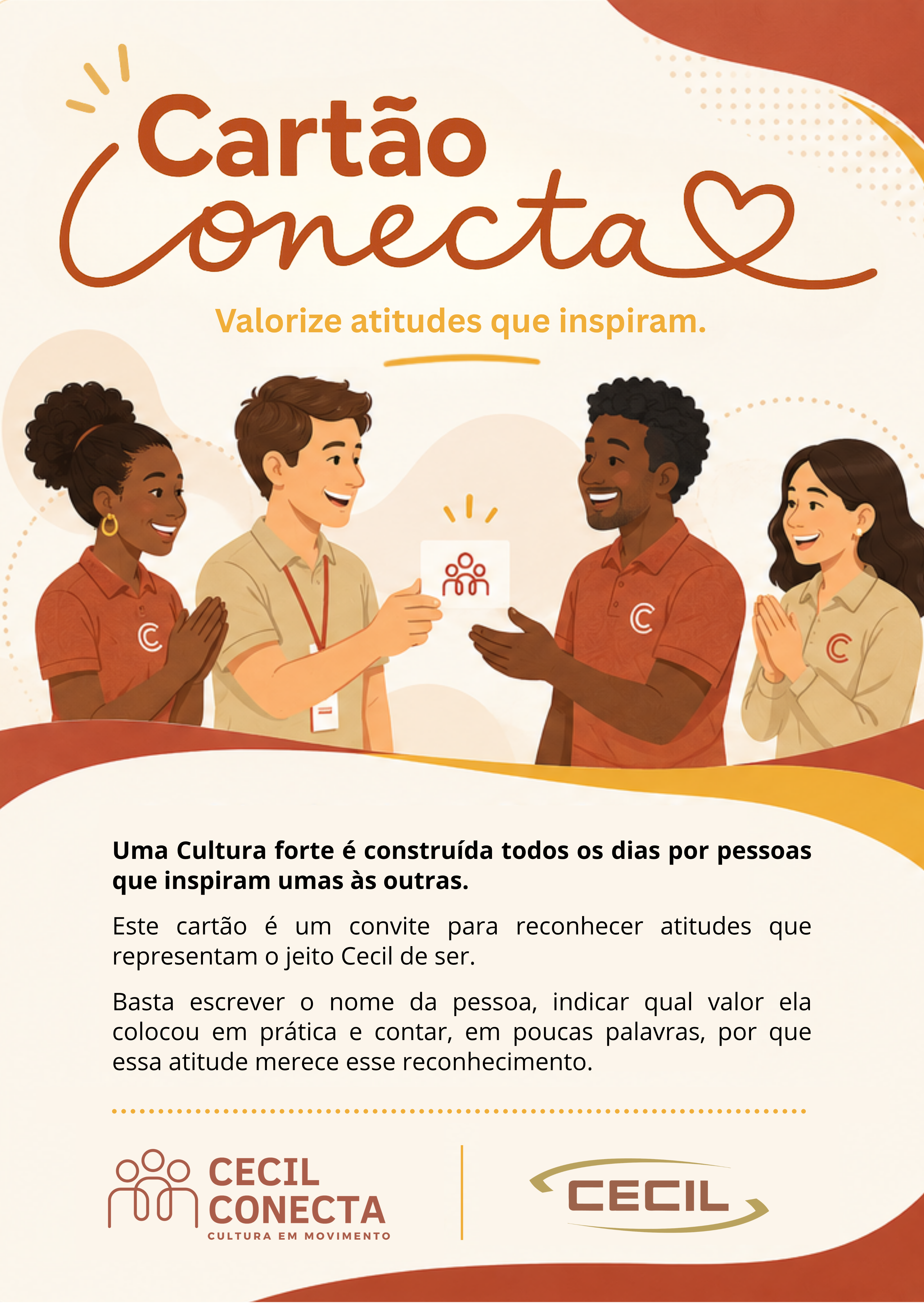 Frente do Cartão Conecta da Cecil